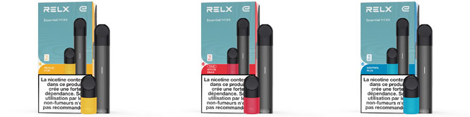 pack relx essential 1+1 - pod essential relx pas cher